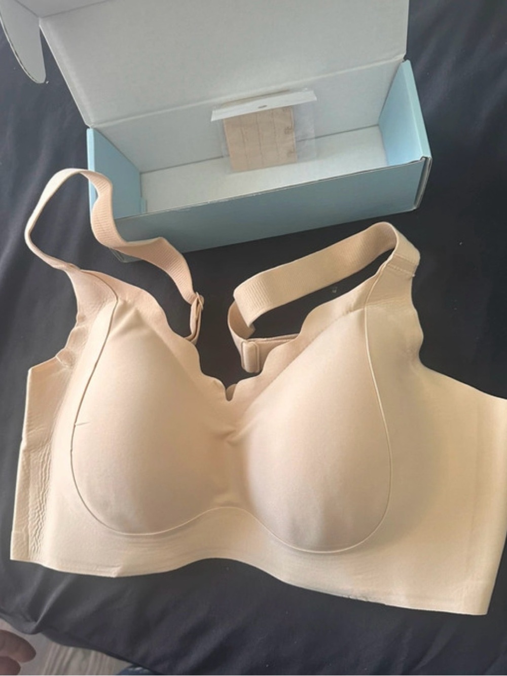 Seamless Nude Wireless  Bra - Supportive Comfort